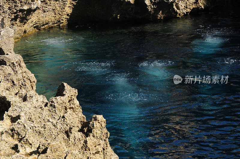 Dwejra Gozo,马耳他群岛。